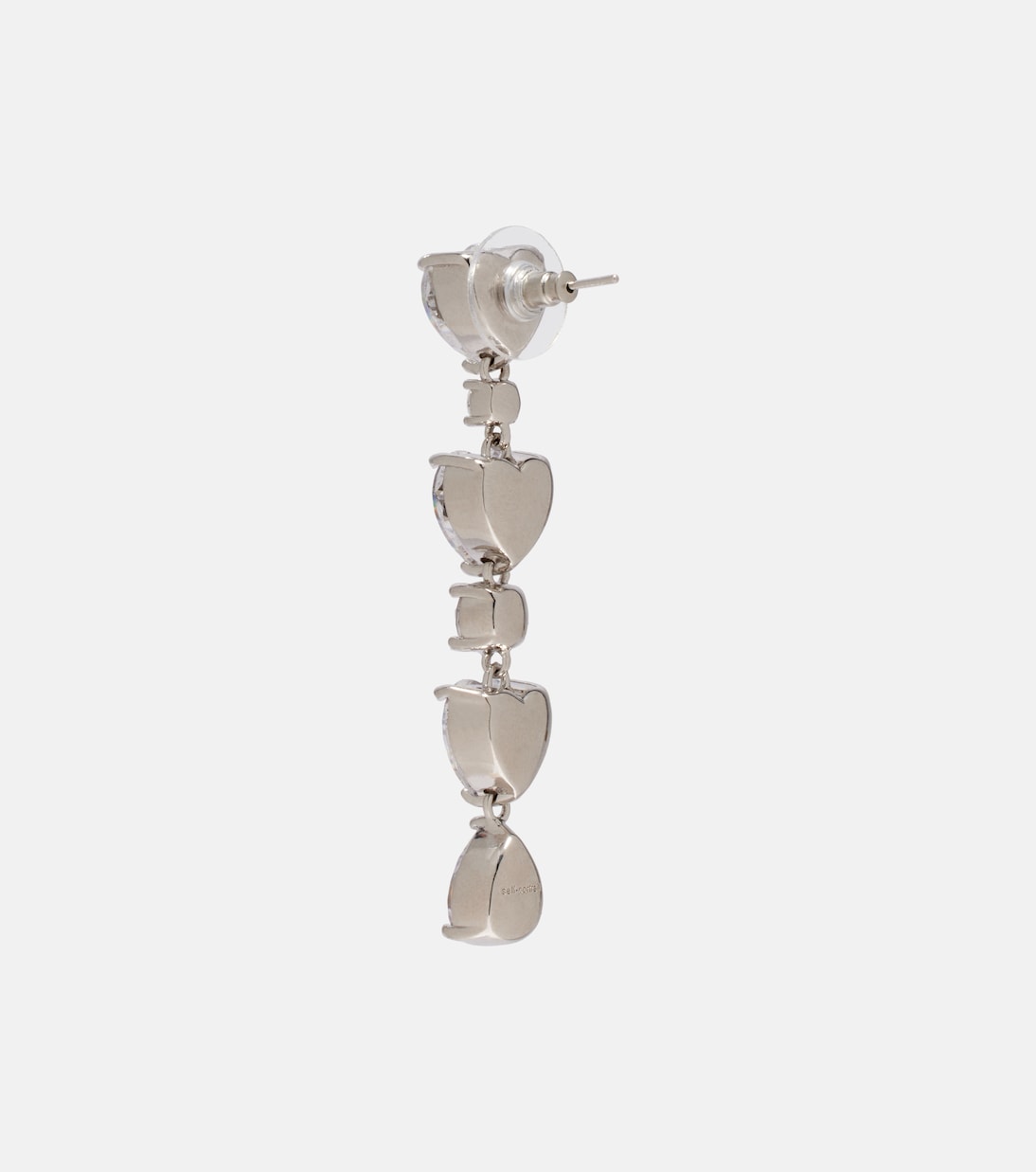 Tiered embellished earrings | Self-Portrait