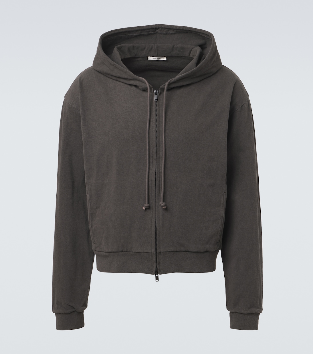 Mabon cotton jersey zip-up hoodie | The Row