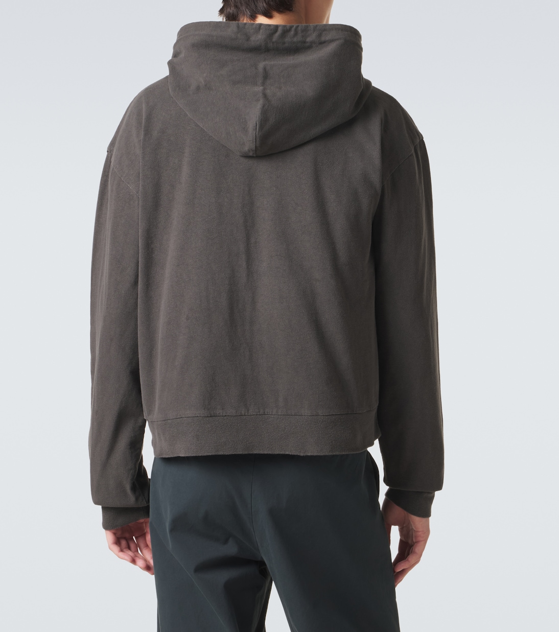 Mabon cotton jersey zip-up hoodie | The Row