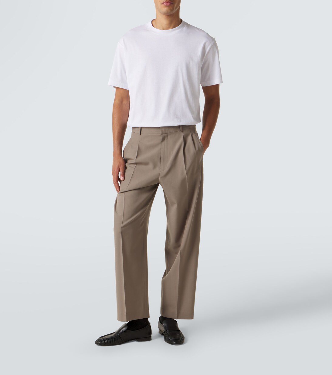 T-shirt Madoc in jersey di cotone | The Row