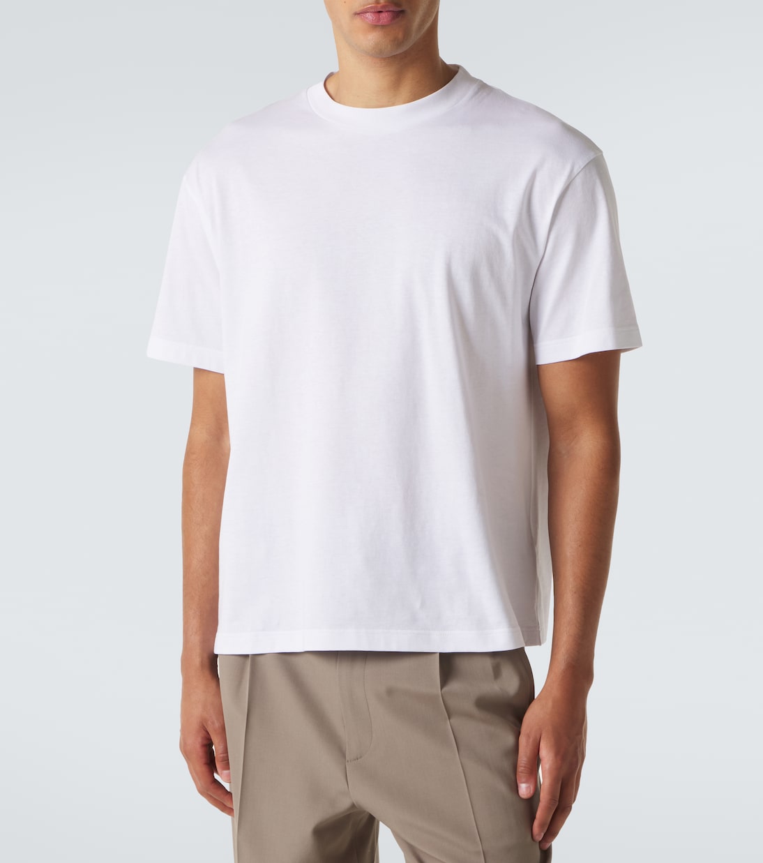 T-shirt Madoc in jersey di cotone | The Row