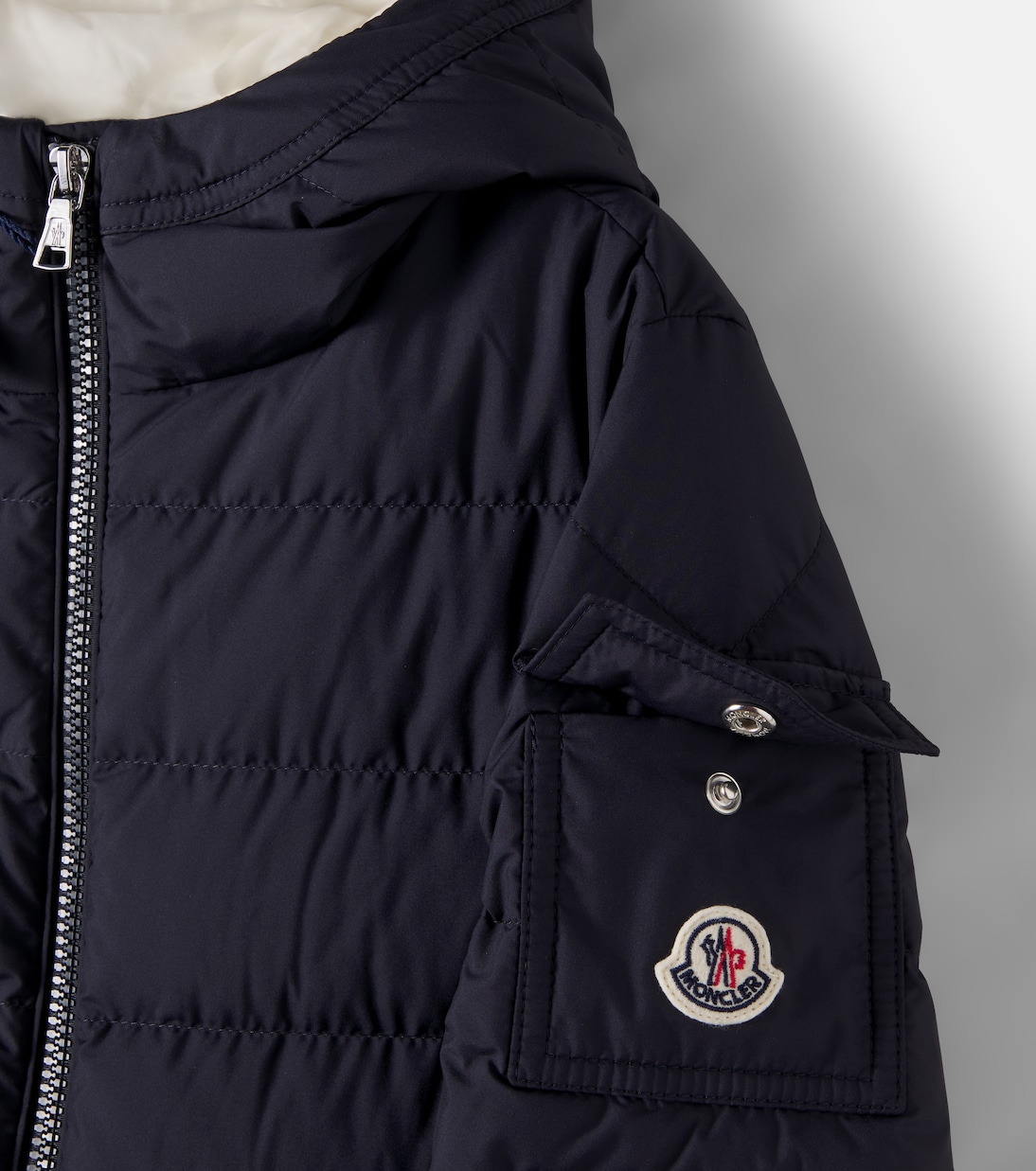 Brannock hooded quilted down jacket  | Moncler Enfant