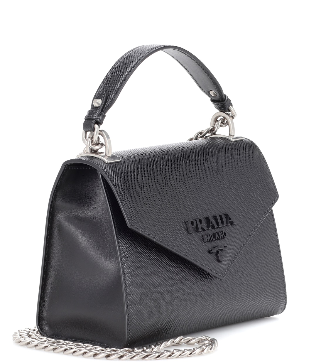 Saffiano leather shoulder bag | Prada