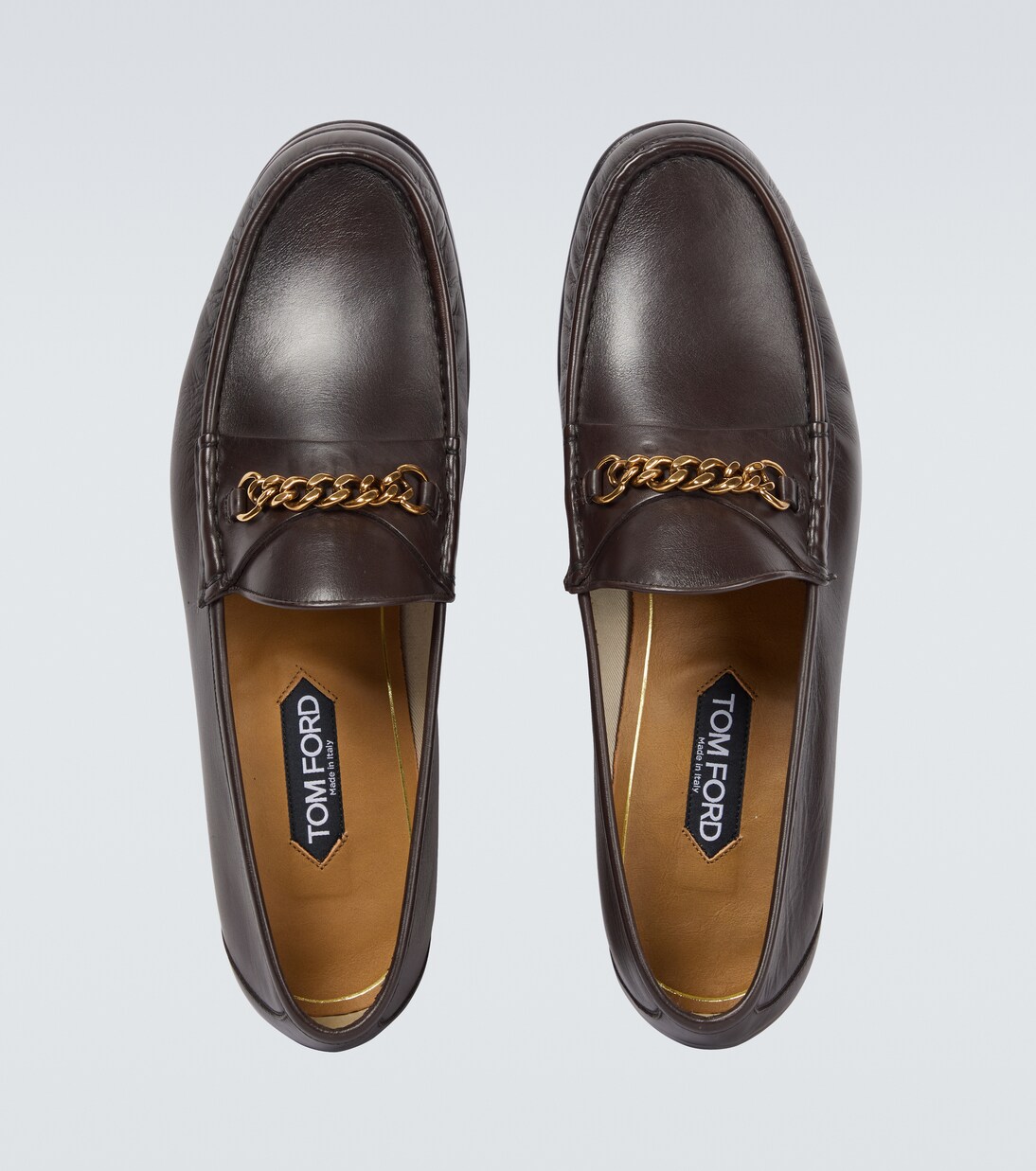 leather York Chain loafers | Tom Ford