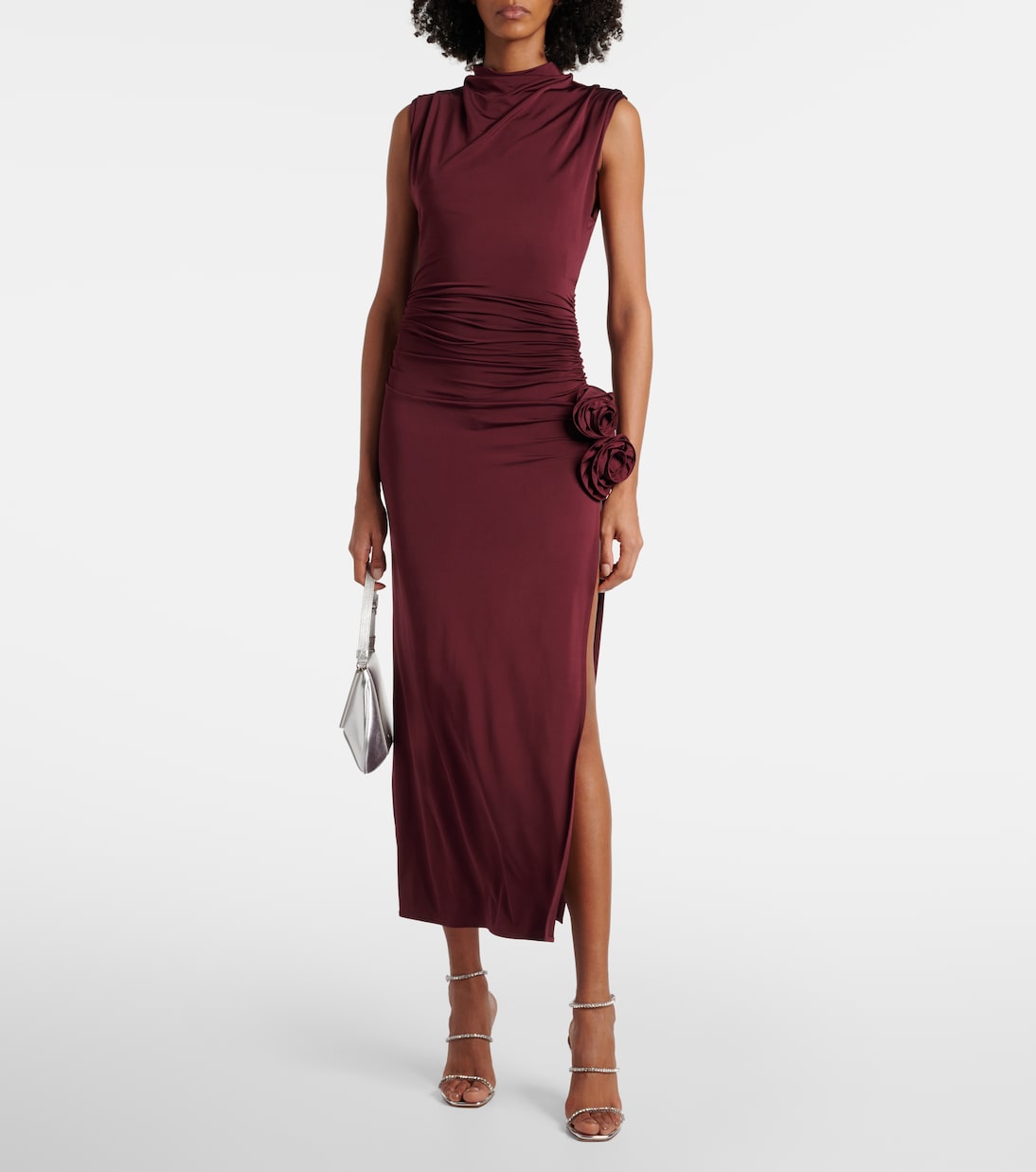 Sandales Gilda en PVC à ornements | Amina Muaddi