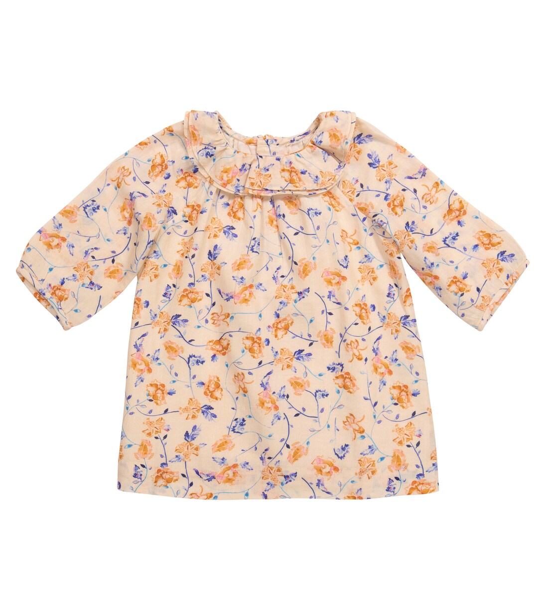 Baby Flavili floral cotton dress | Bonpoint
