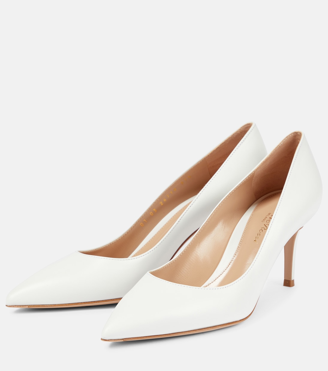 Gianvito 70 leather pumps | Gianvito Rossi