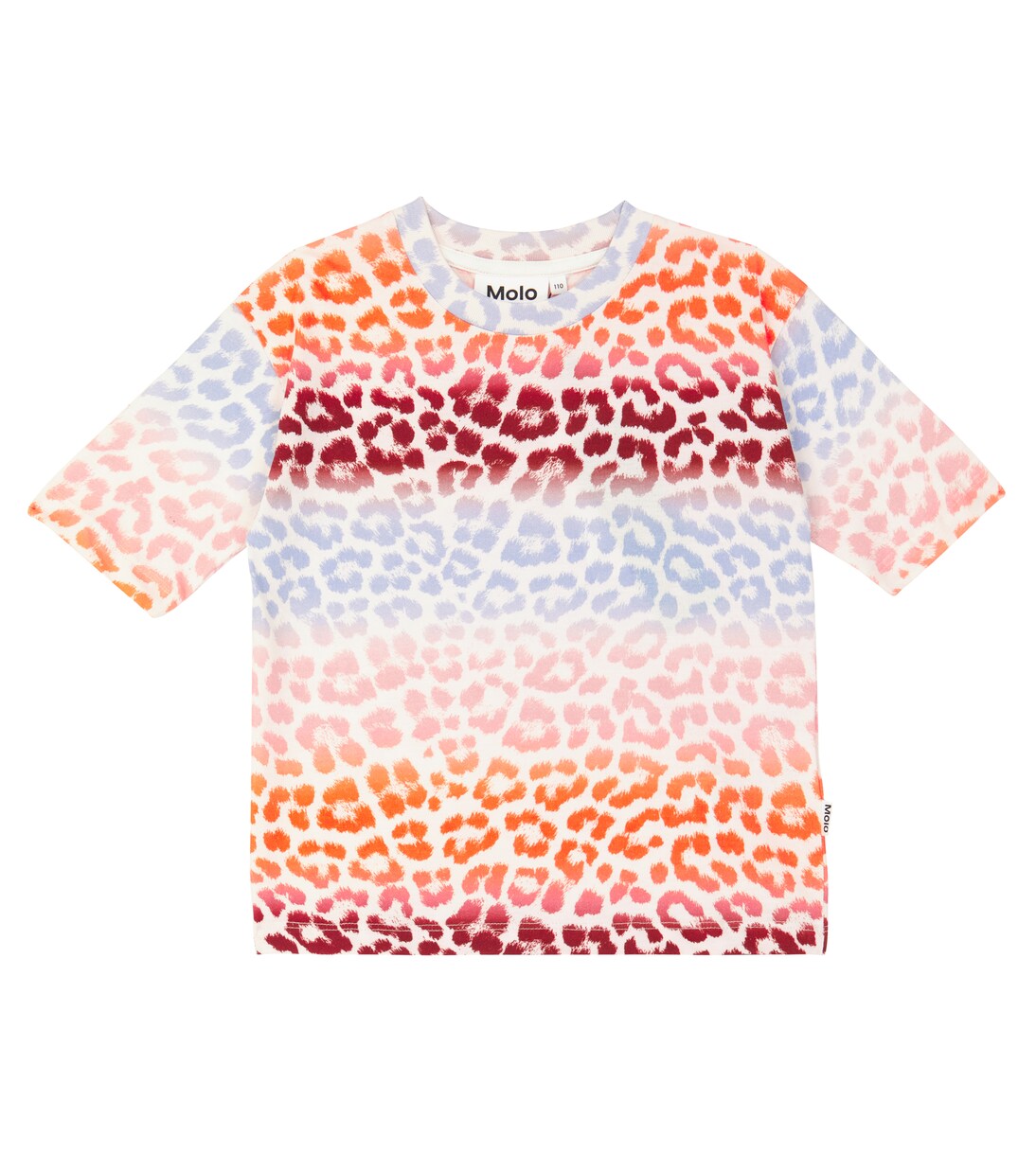 Reen jaguar-print cotton T-shirt | Molo
