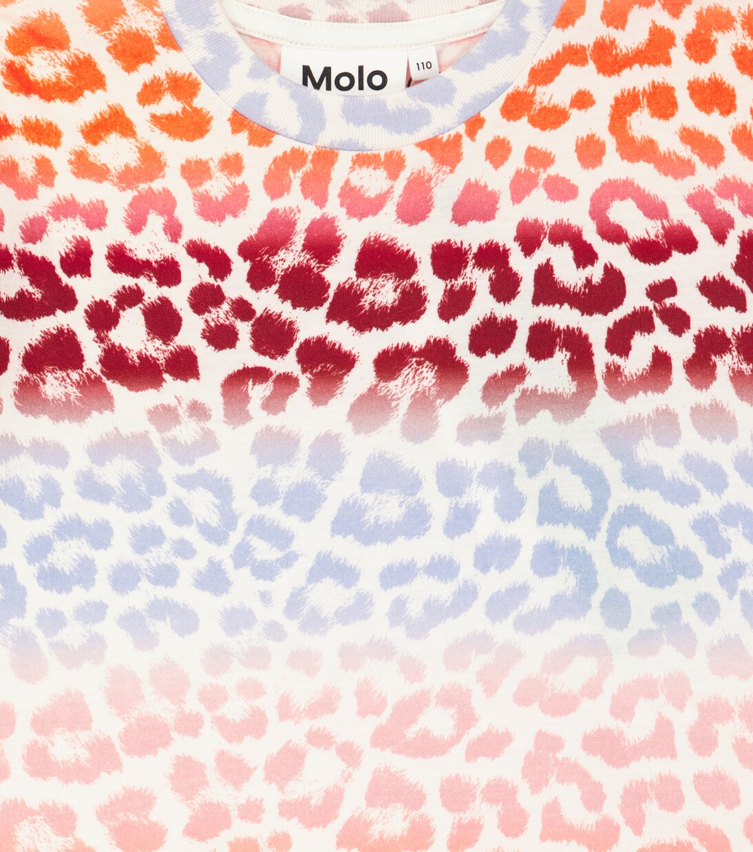 Reen jaguar-print cotton T-shirt | Molo