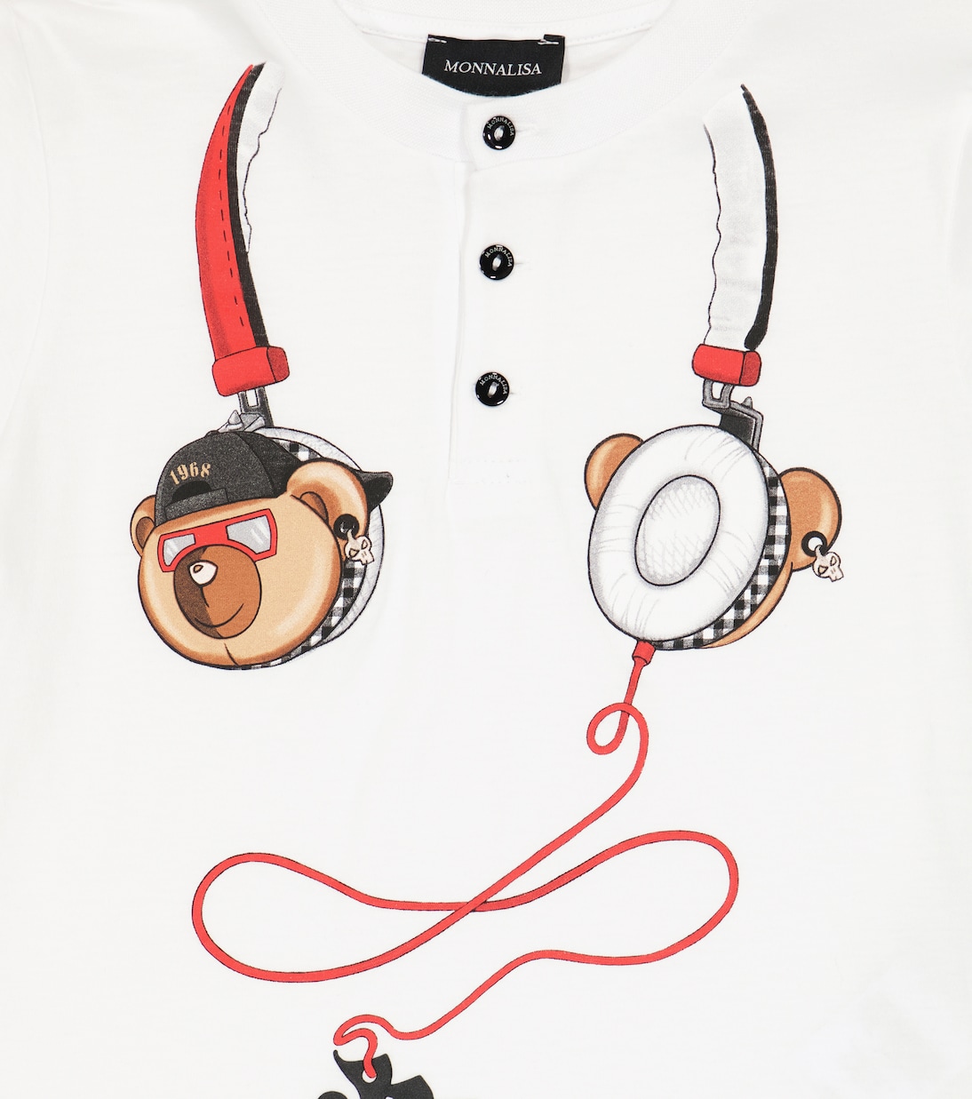 Printed cotton jersey T-shirt | Monnalisa