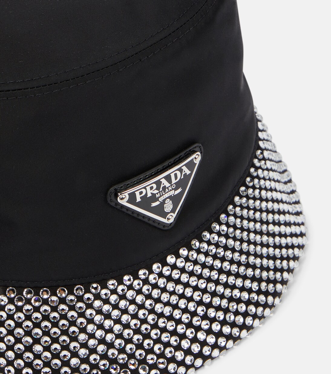 Sombrero de pescador de Re-Nylon adornado | Prada