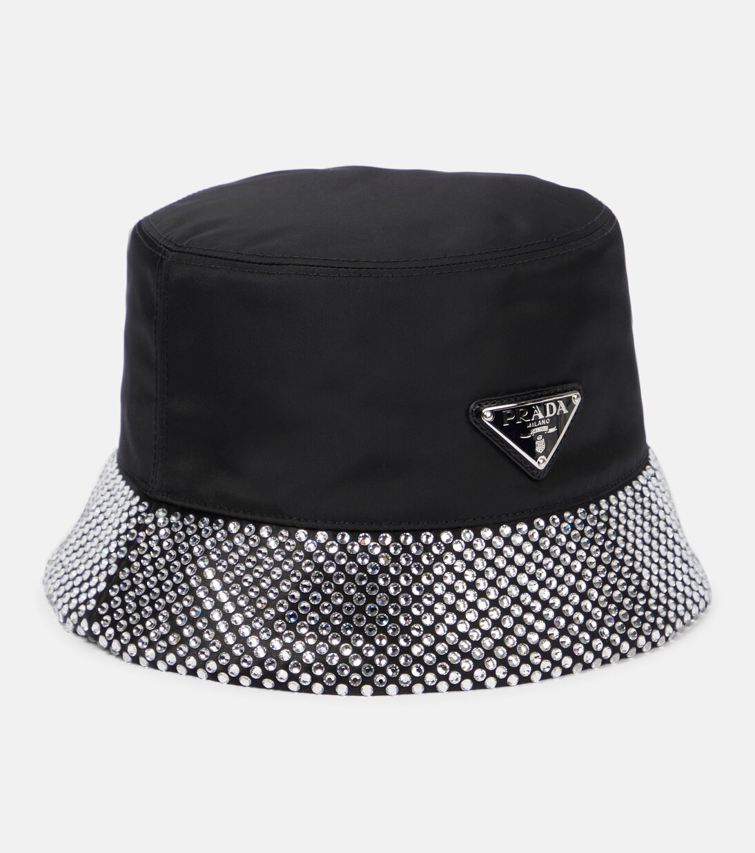 Sombrero de pescador de Re-Nylon adornado | Prada