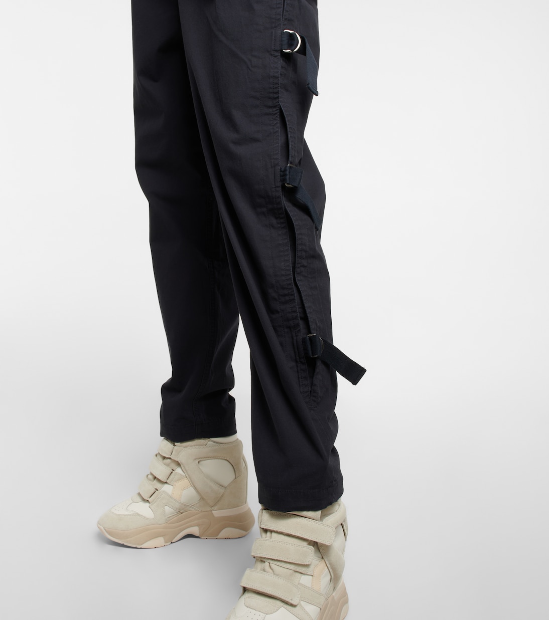 High-Rise-Hose Keowina aus Baumwolle | Marant Etoile