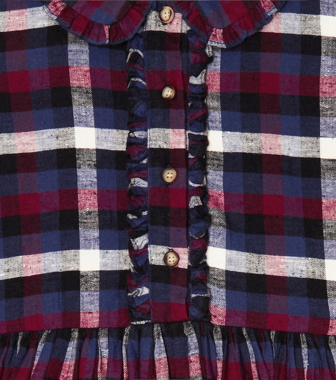 Rio checked cotton dress | Morley