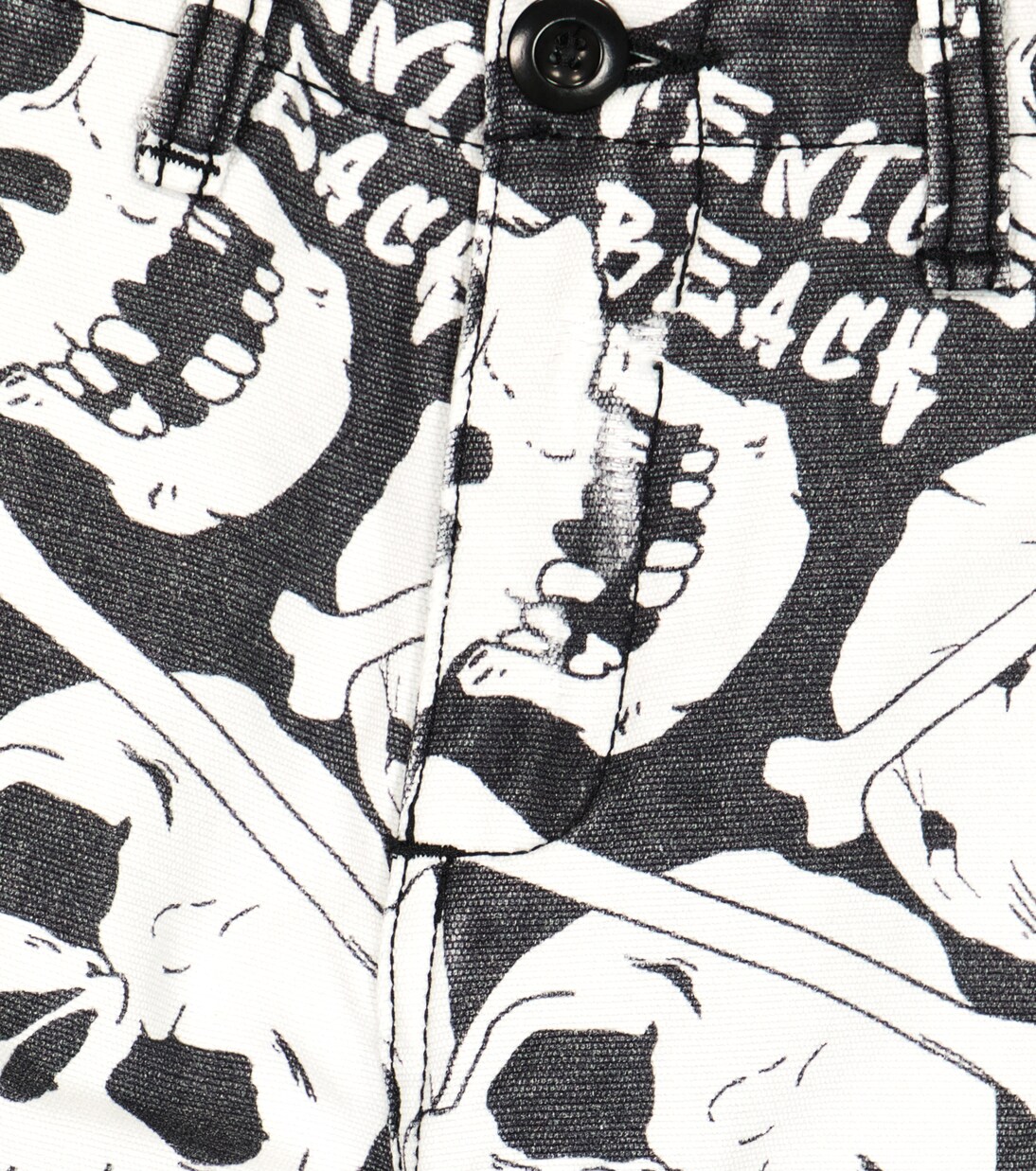 Printed cotton cargo pants | ERL Kids