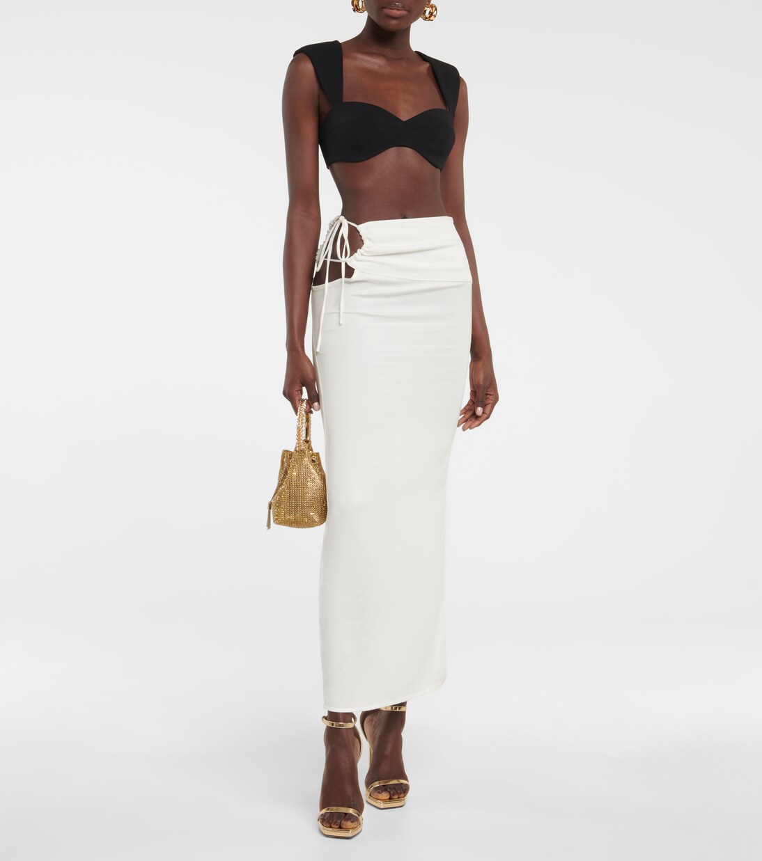 Bertoia 컷아웃 맥시 스커트 | Christopher Esber