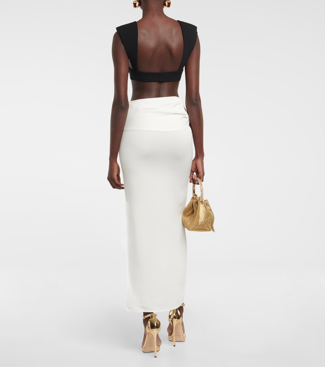 Bertoia 컷아웃 맥시 스커트 | Christopher Esber