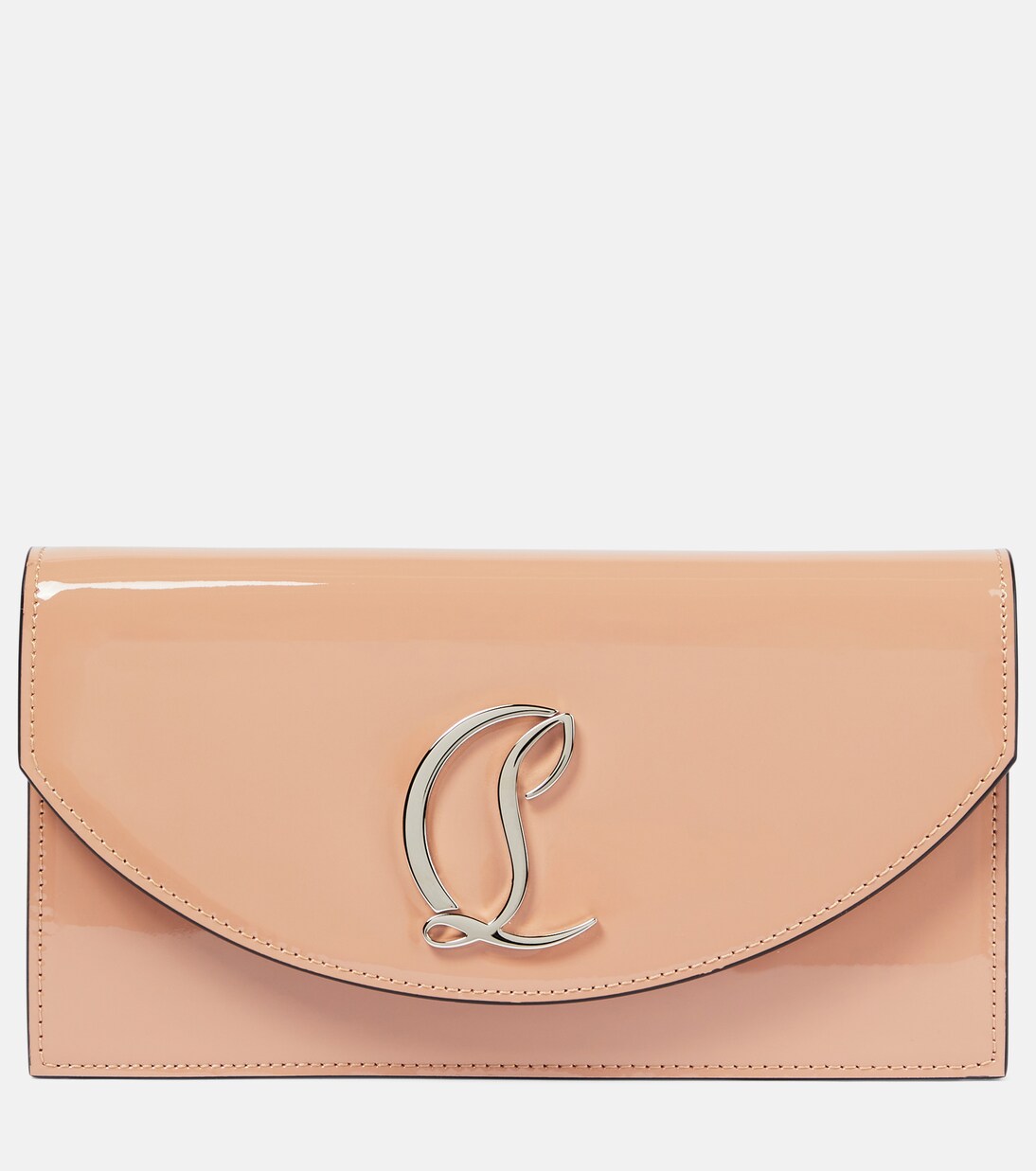Loubi54 patent leather clutch | Christian Louboutin