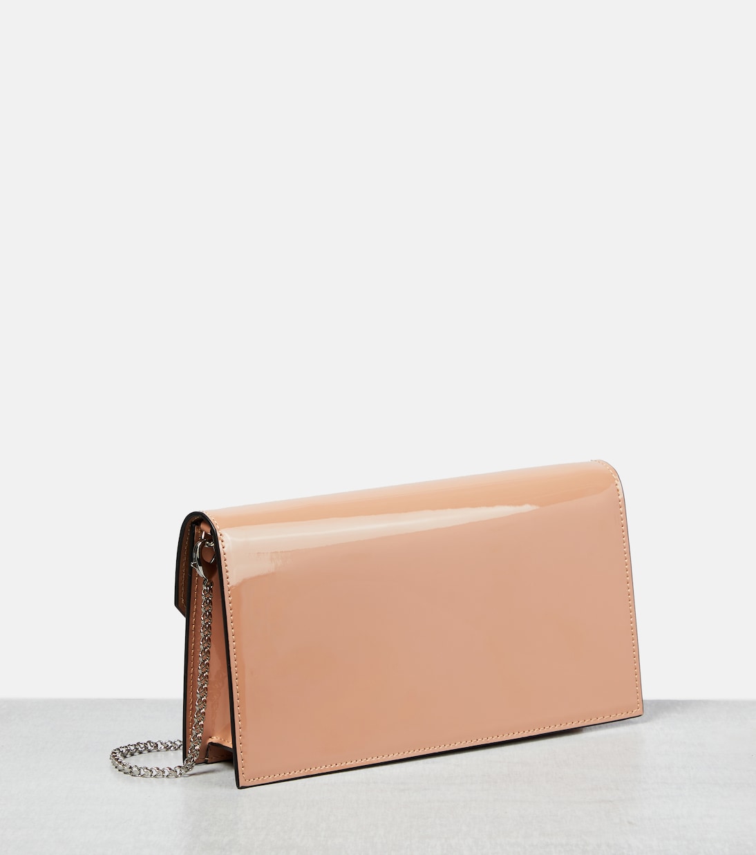 Loubi54 patent leather clutch | Christian Louboutin