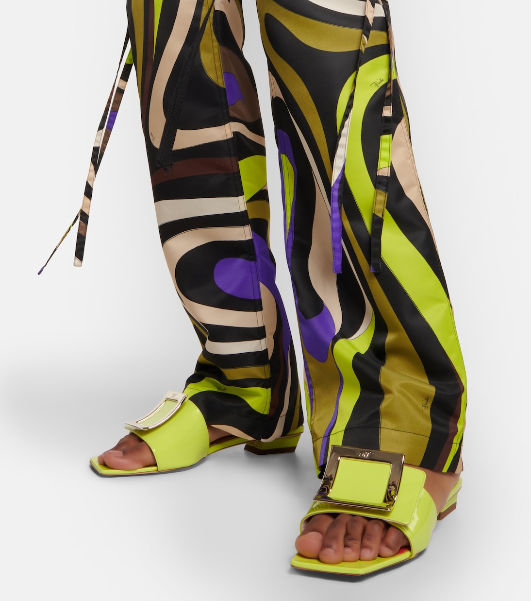 Love 45 patent leather mules | Roger Vivier