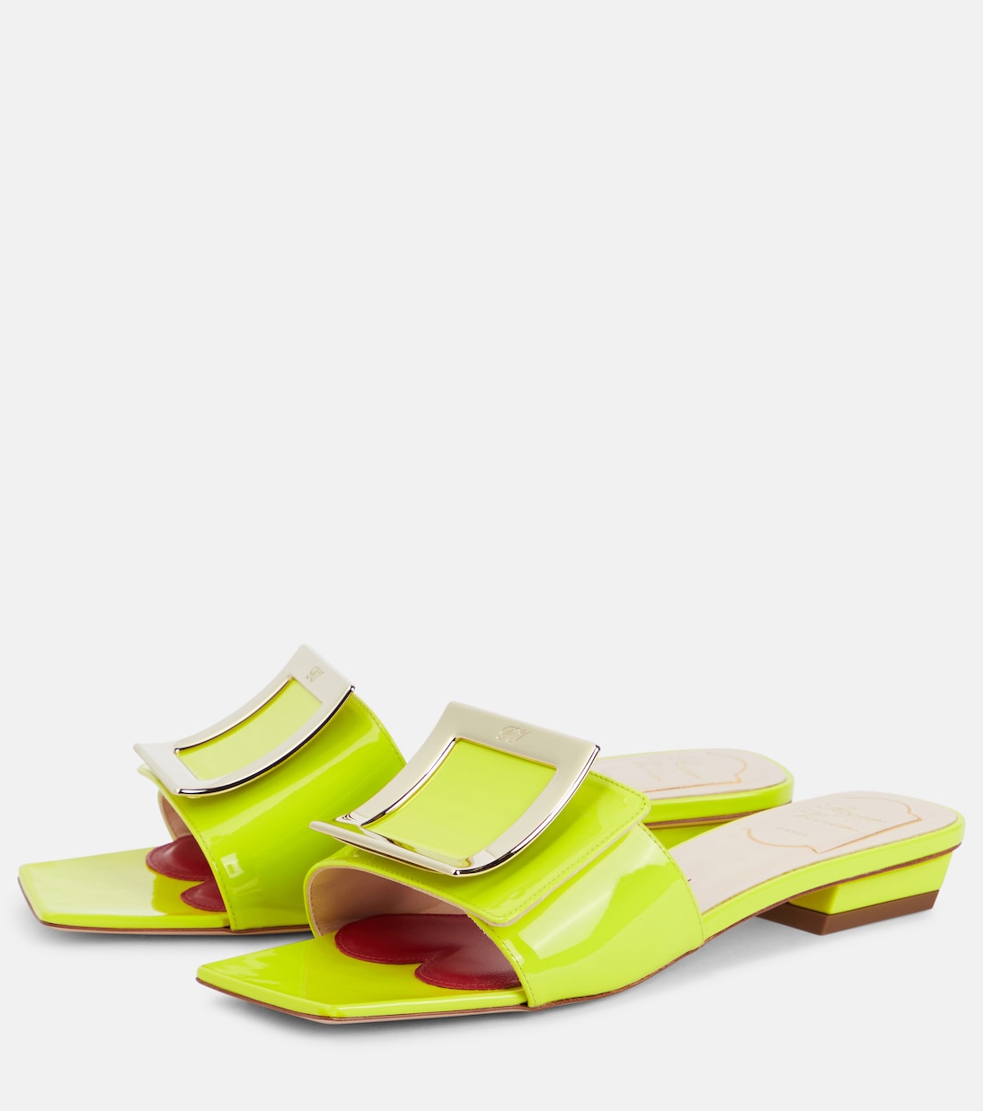 Love 45 patent leather mules | Roger Vivier
