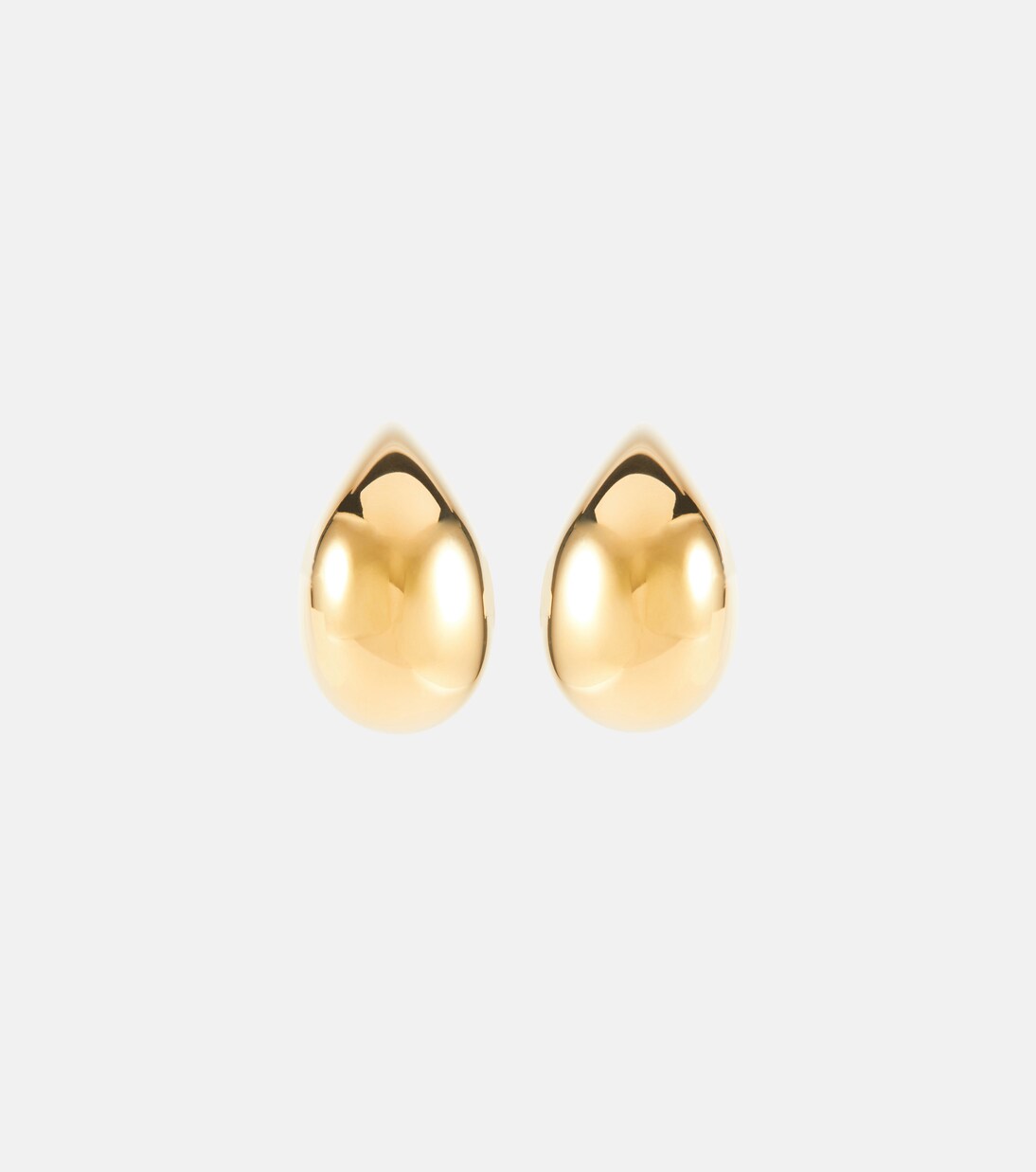 Ohrringe Drop aus Sterlingsilber, 18kt vergoldet | Bottega Veneta