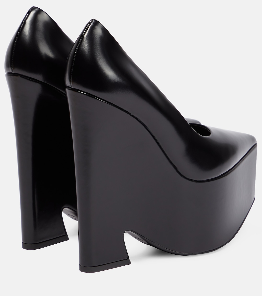 Plateau-Pumps Tempest aus Leder | Versace