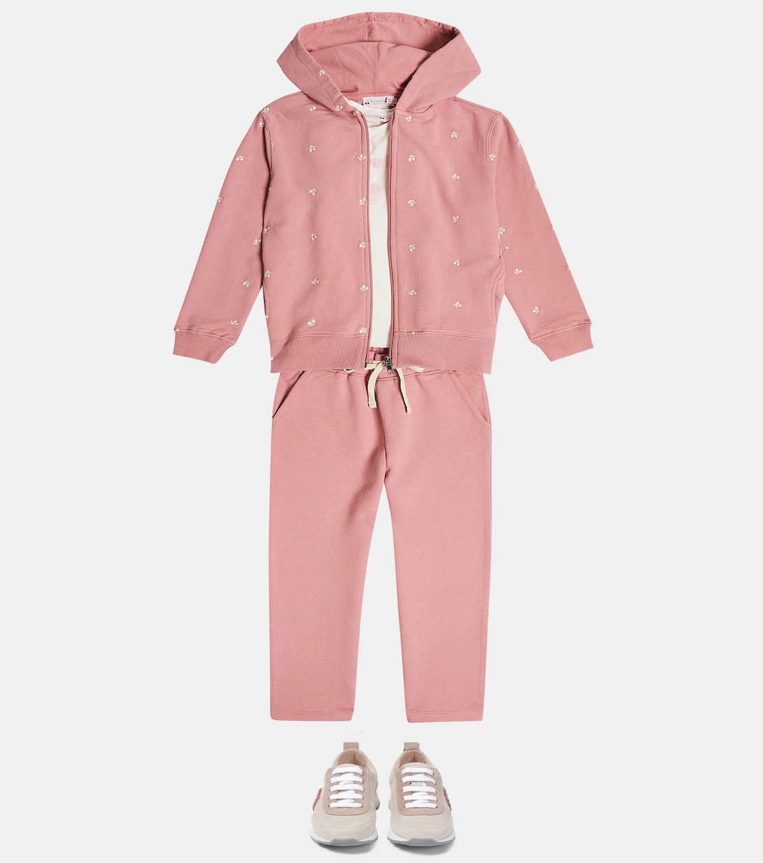 Jogginghose Birdy aus Baumwoll-Jersey | Bonpoint