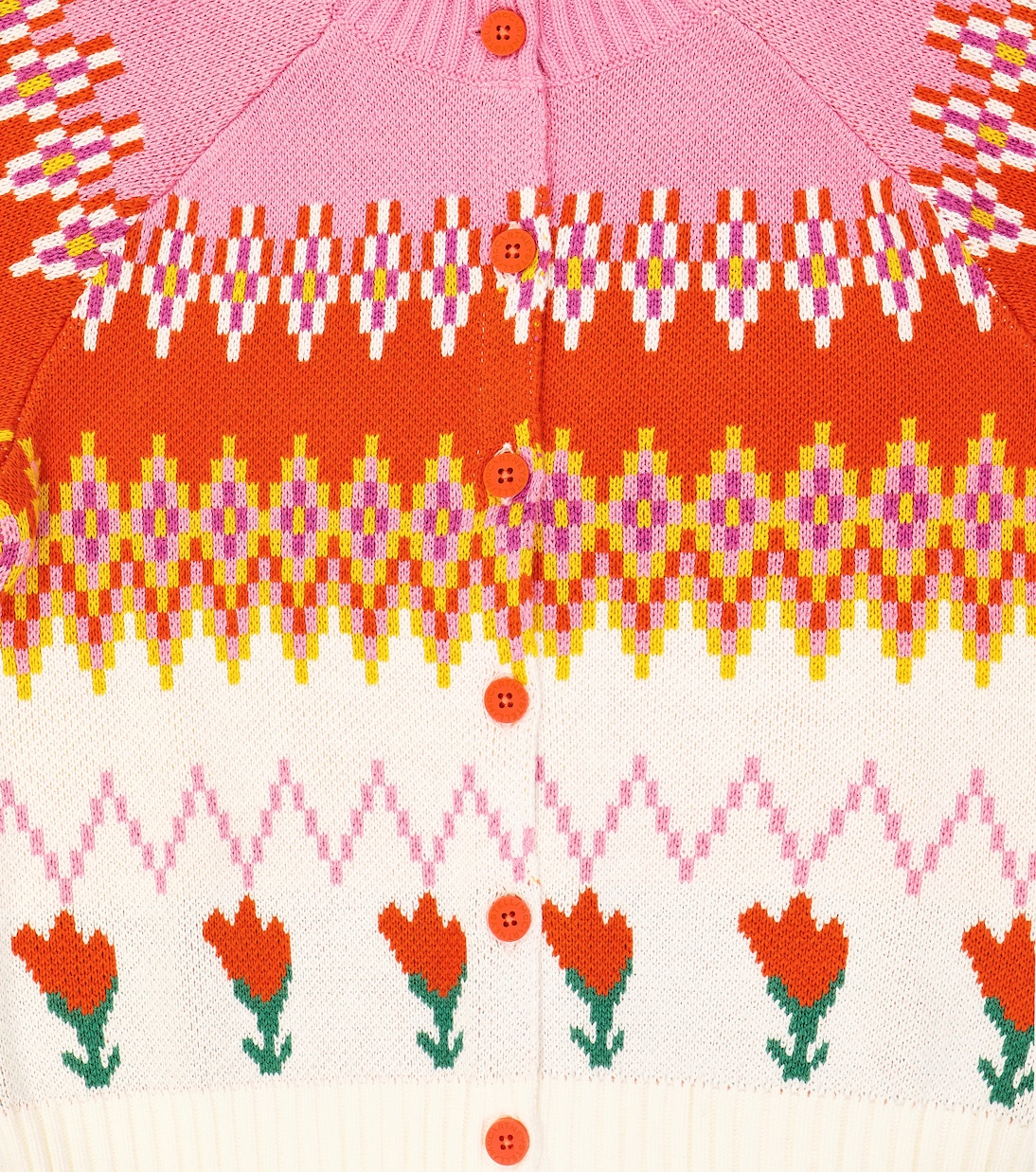 Cardigan in cotone e lana | Stella McCartney Kids