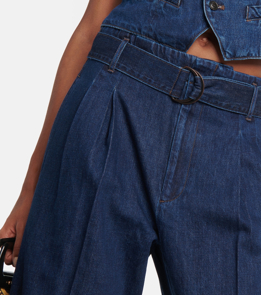 High-Rise Wide-Leg Jeans | Polo Ralph Lauren