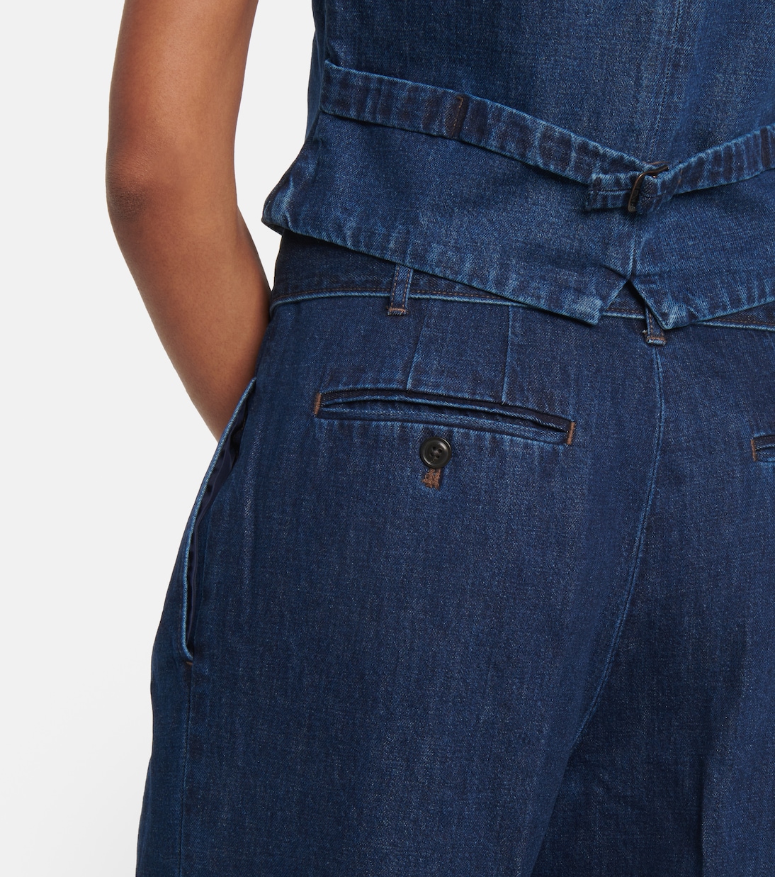 High-Rise Wide-Leg Jeans | Polo Ralph Lauren