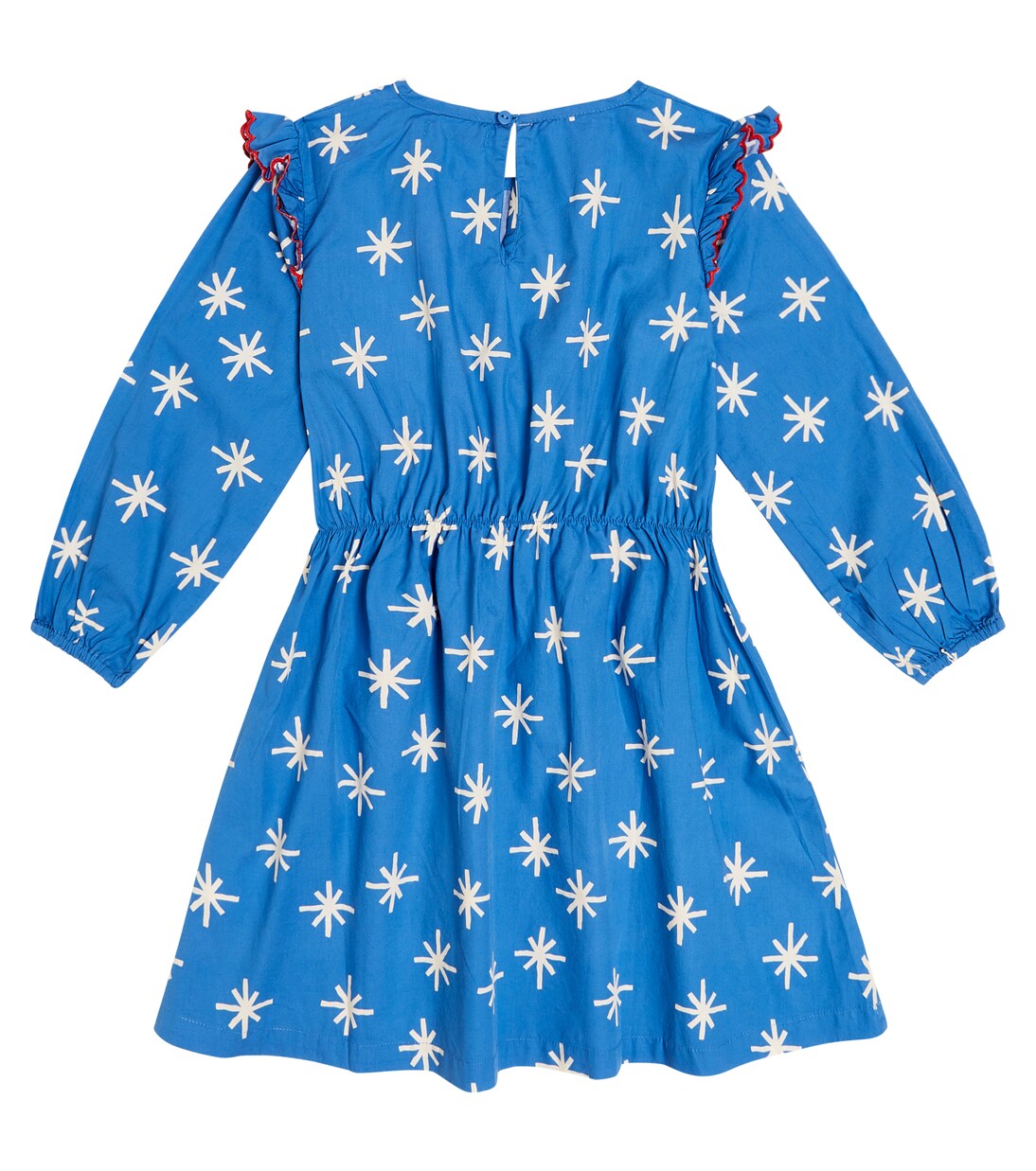 Snow cotton poplin dress | Tinycottons