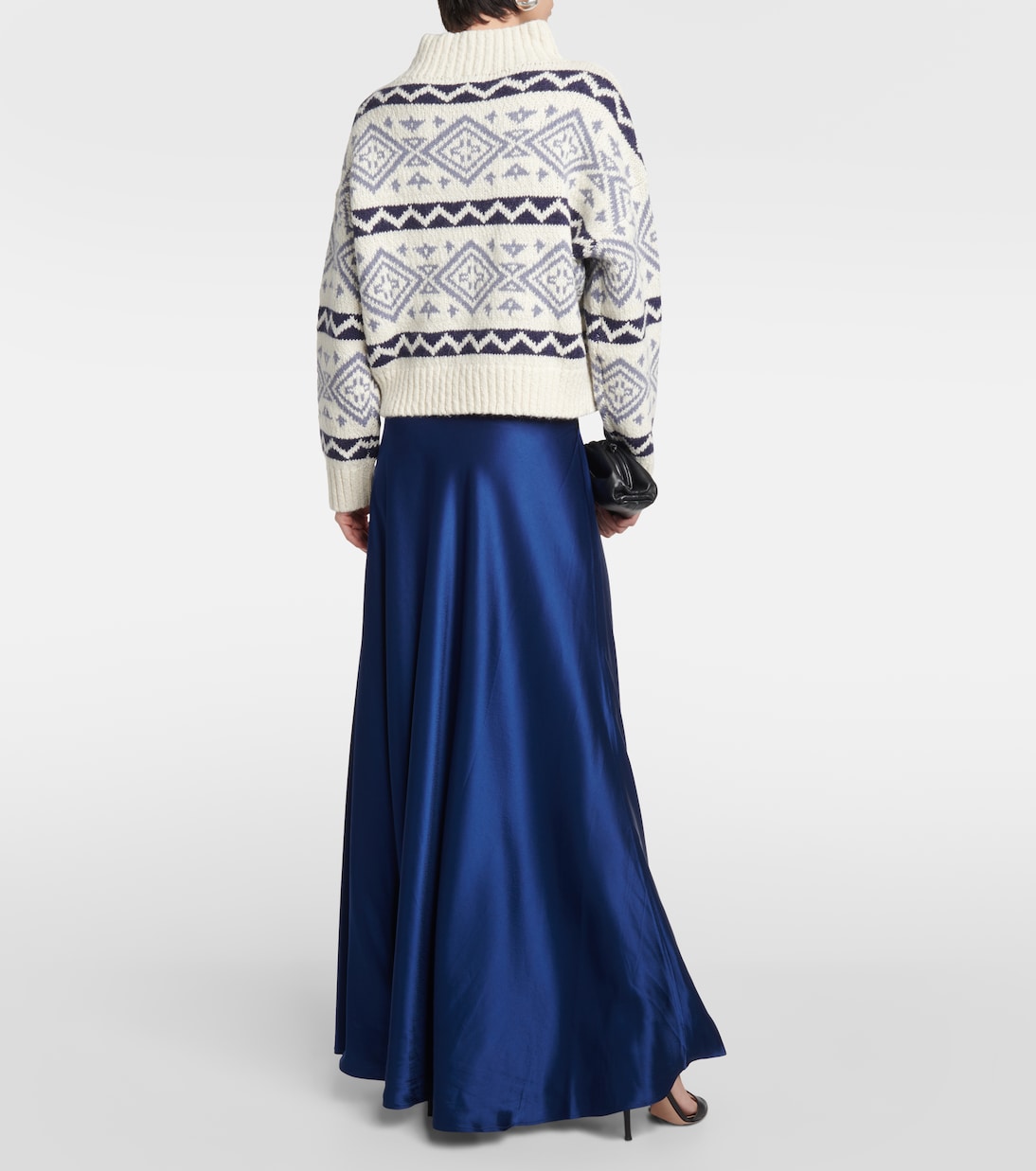 Pull intarsia en laine, coton et alpaga | Polo Ralph Lauren