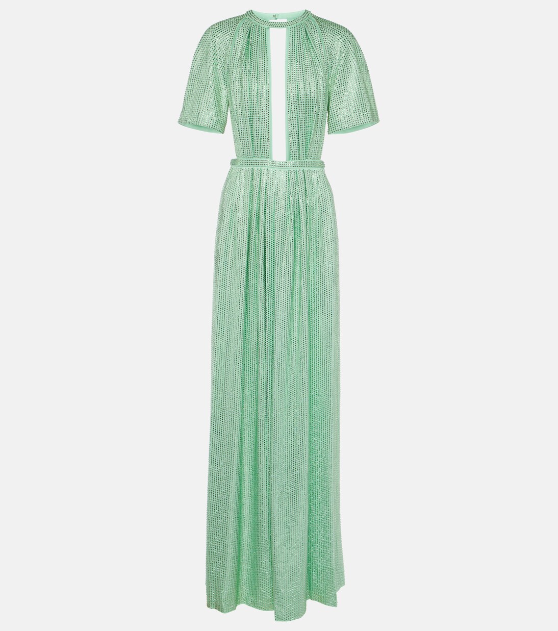 Robe aus Jersey mit Kristallen | Area