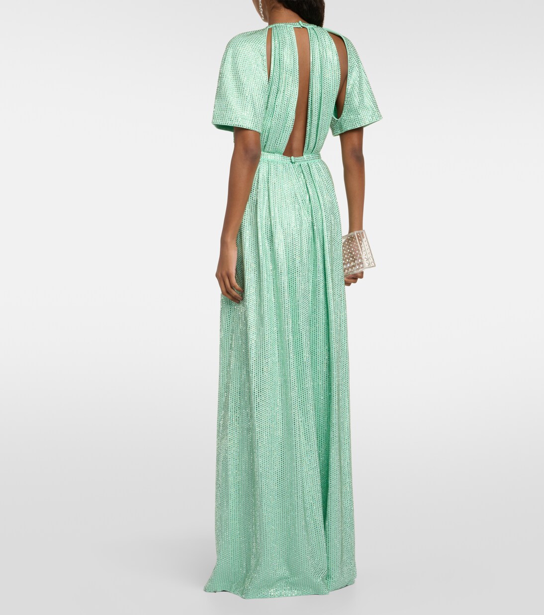 Robe aus Jersey mit Kristallen | Area