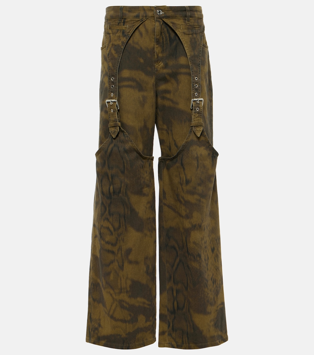 Weite Hose aus Denim | Blumarine