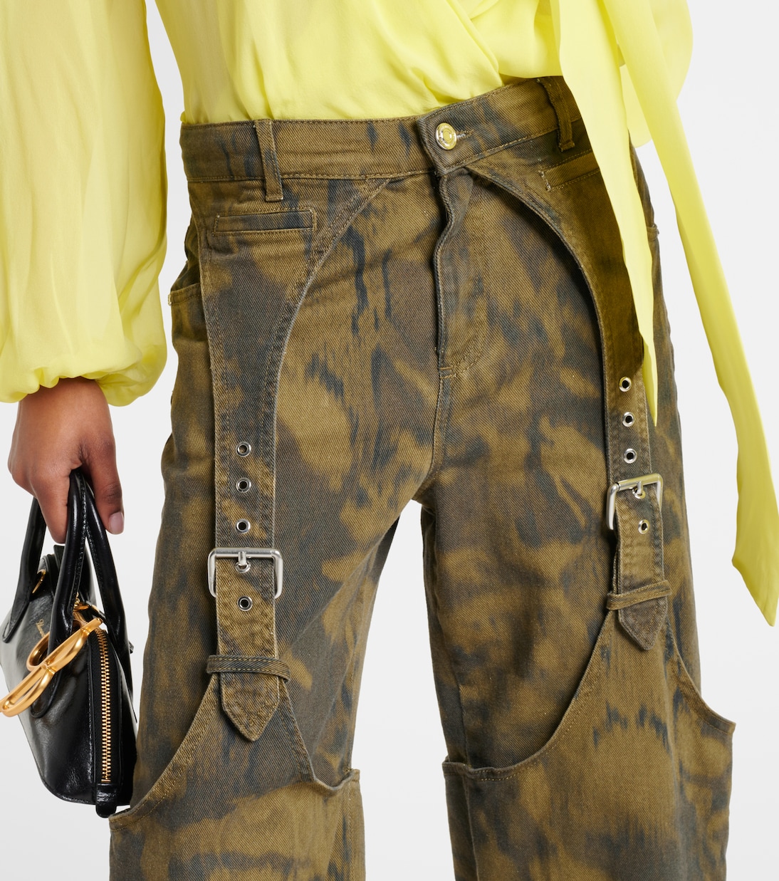 Weite Hose aus Denim | Blumarine