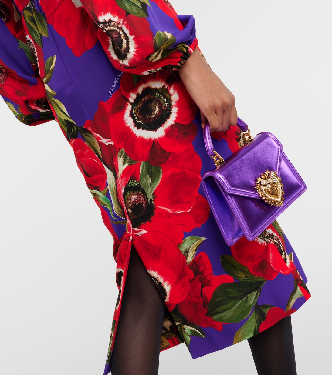 Bleistiftrock aus einem Seidengemisch | Dolce&Gabbana