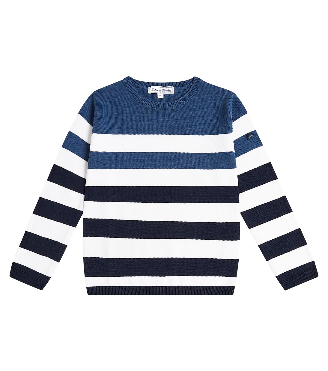 Striped cotton sweater  | Tartine et Chocolat