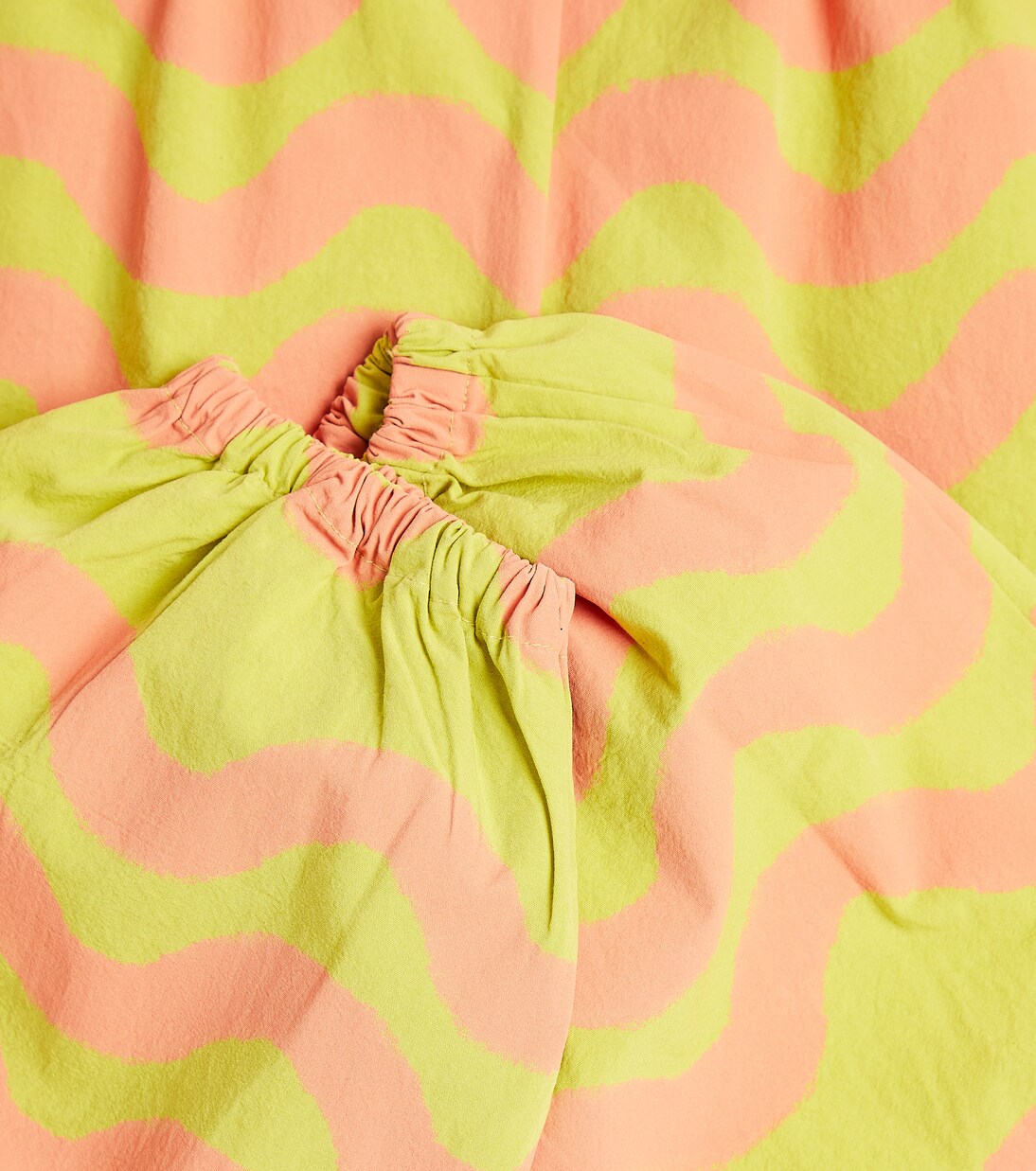 Wave printed cotton sweatpants | Jellymallow