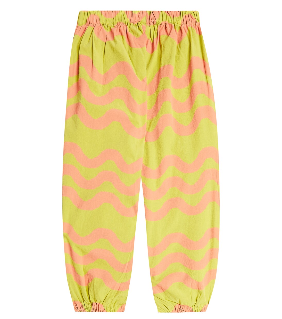 Wave printed cotton sweatpants | Jellymallow