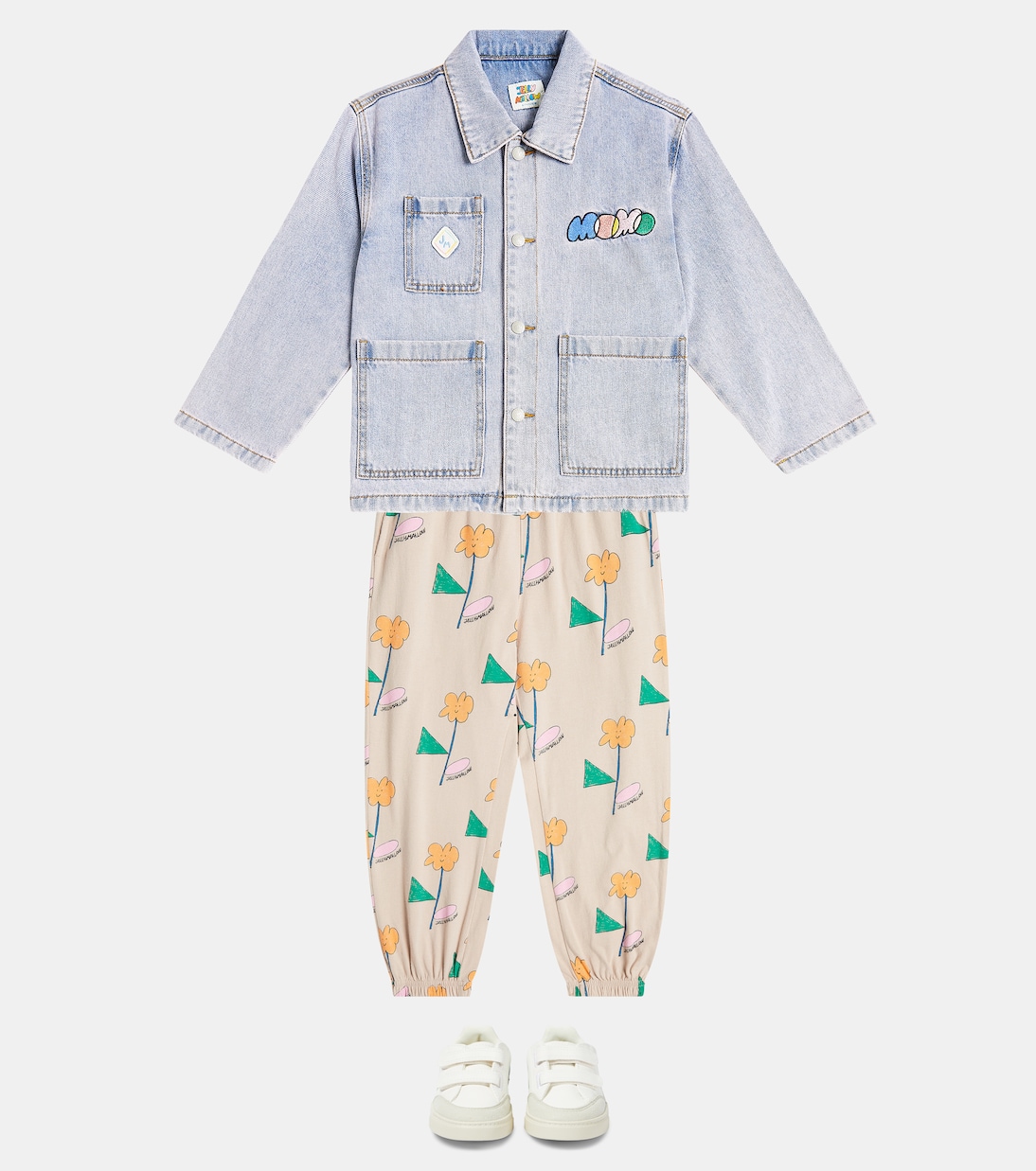 Veste Momo réversible en coton mélangé | Jellymallow