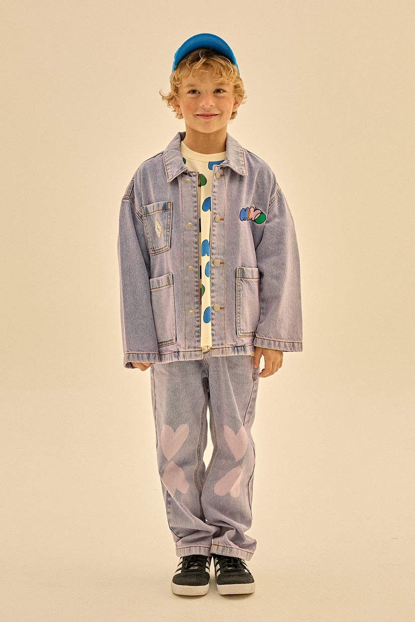 Veste Momo réversible en coton mélangé | Jellymallow