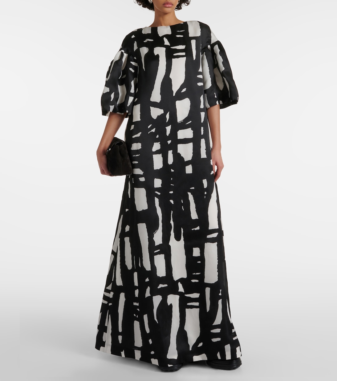Printed silk organza gown | Max Mara