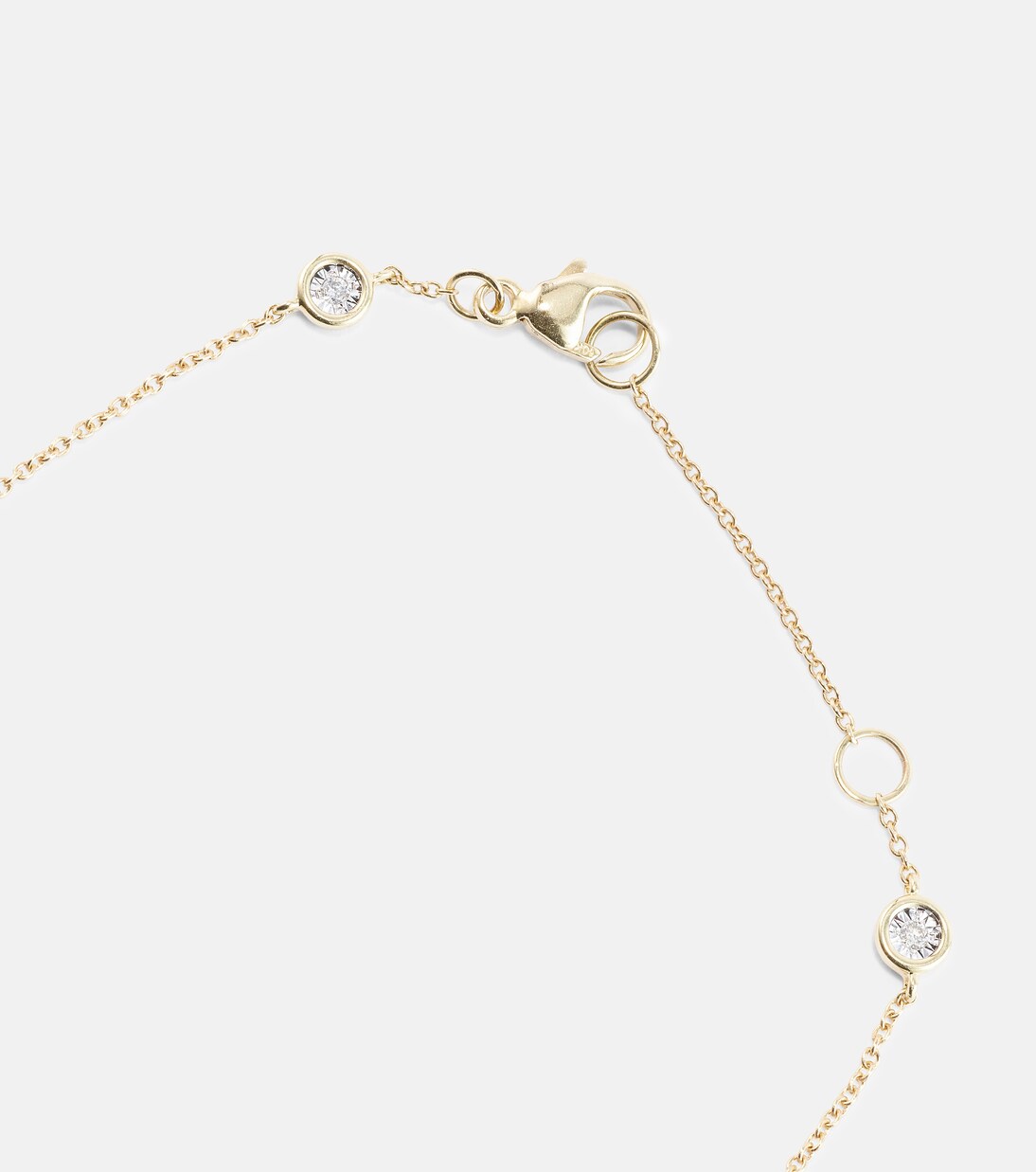 Bracciale Diamonds By The Dozen in oro 10kt con diamanti | Stone and Strand