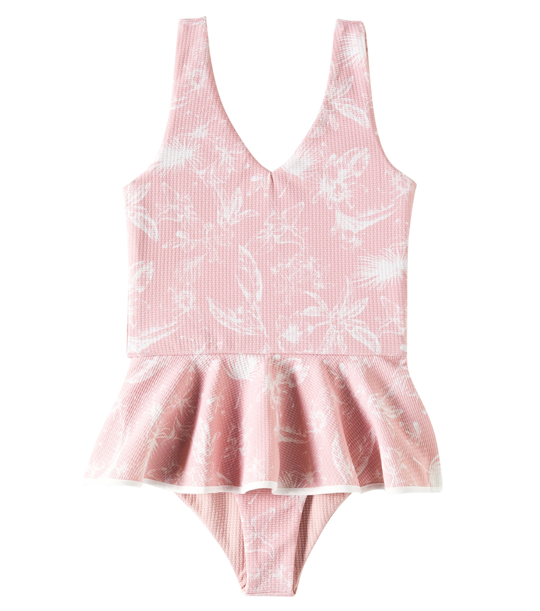 Ruffled floral swimsuit | Marysia Bumby