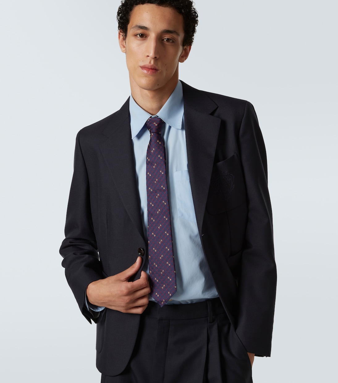 GG silk jacquard tie | Gucci