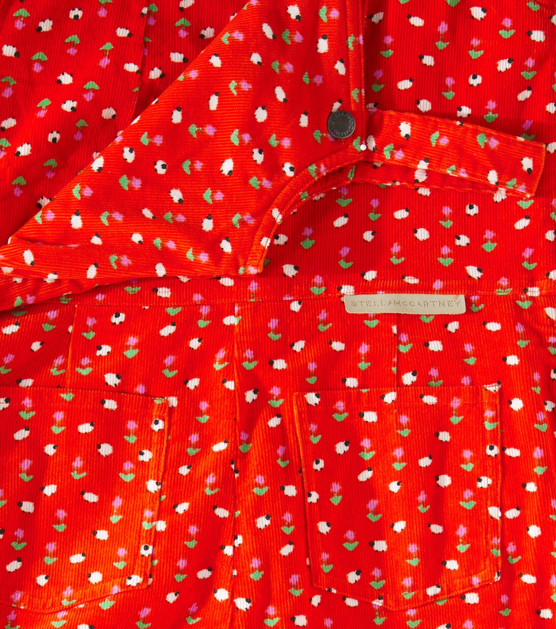 Printed cotton overalls | Stella McCartney Kids