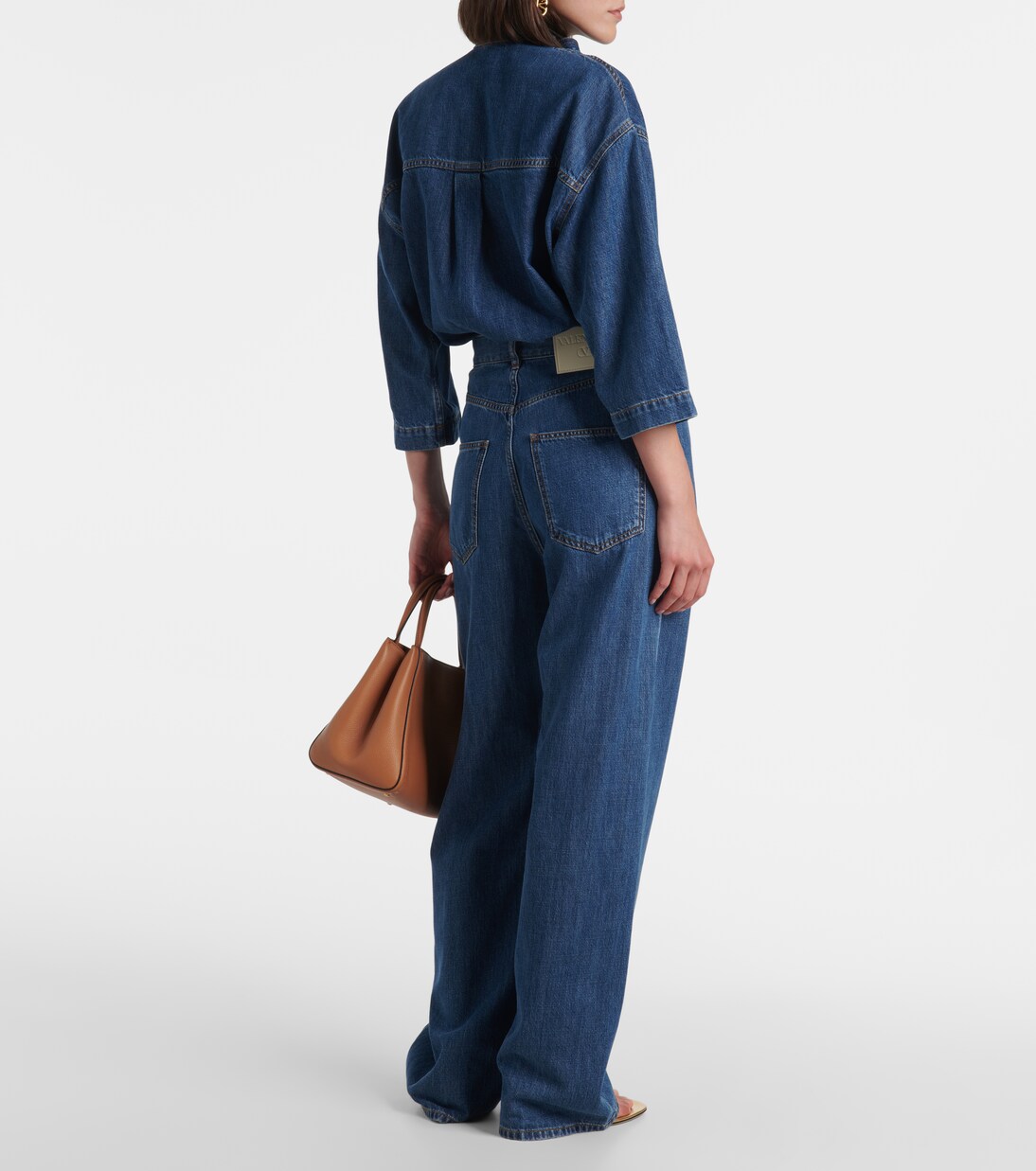 High-Rise Wide-Leg Jeans | Valentino