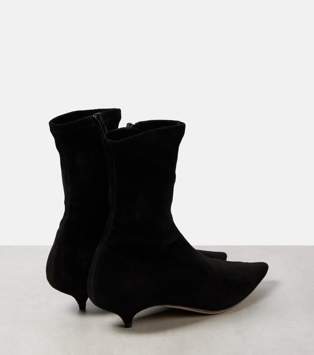 Ankle Boots Liisa aus Veloursleder | The Row